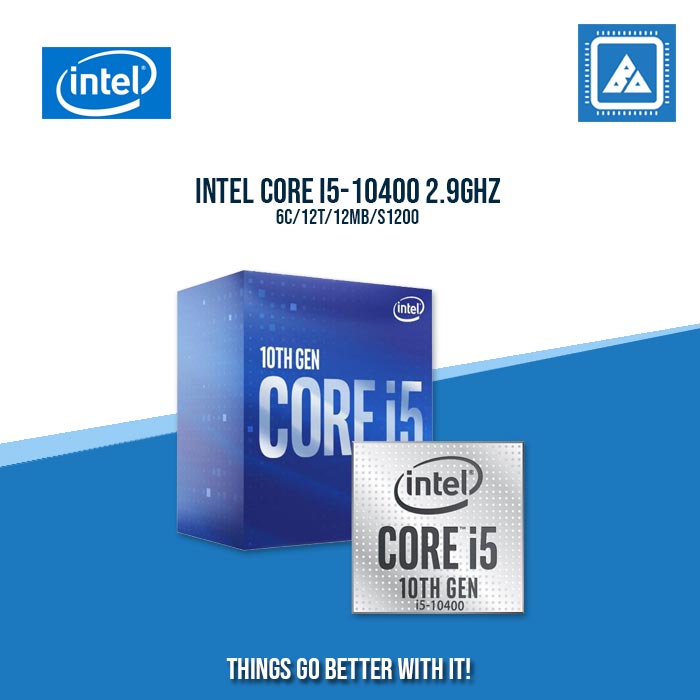 INTEL CORE I5-10400 2.9GHZ/6C/12T/12MB//NO BOX/ S1200-TRAY-TYPE INTEL CORE I5-10400 2.9GHZ/6C/12T/12MB//NO BOX/ S1200-TRAY-TYPE